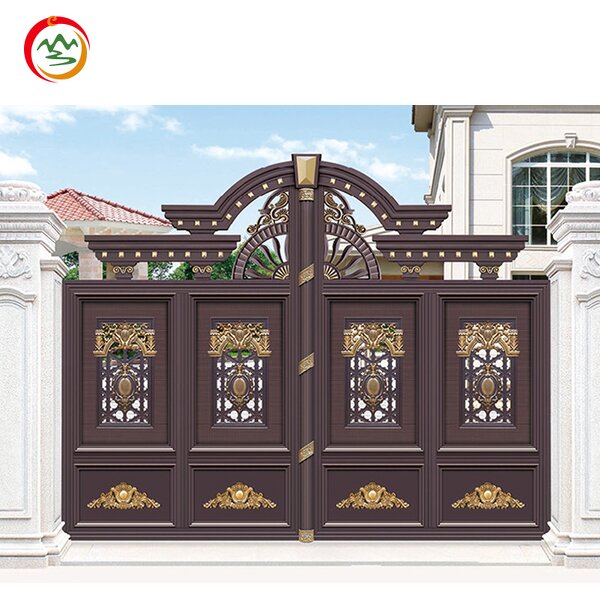 Metal Aluminum Alloy Door Manufacturer - OEM 2024 New Customized Outdoor Villa Security