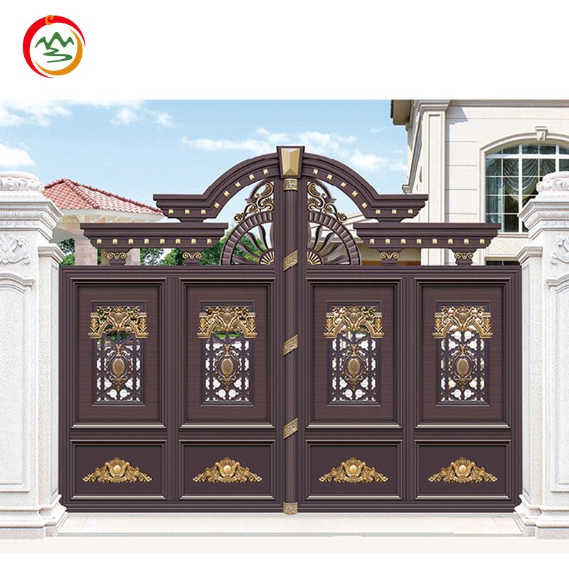 Metal Aluminum Alloy Door Manufacturer - OEM 2024 New Customized Outdoor Villa Security
