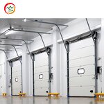 Industrial Door Manufacturer - OEM Customizable Overhead Sectional with Pedestrian Gate