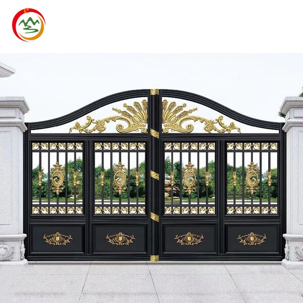 Aluminum Courtyard Door Factory - OEM Customized Wrought High Security Sliding Automatic