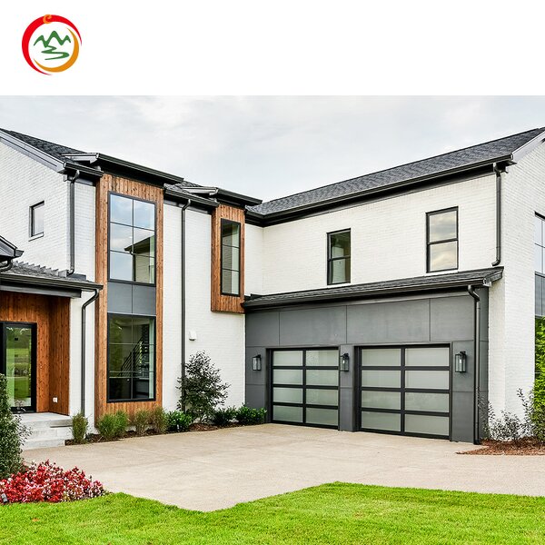 Automatic Garage Door Factory - OEM Modern Aluminum Steel Tempered Glass Sectional