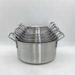 Aluminium Cookware Set Manufacturer - OEM New Arrival 7 Pcs Different Weight Cooking Pot