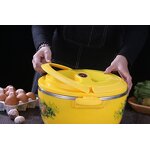 Casserole Hot Pot Set Manufacturer - OEM Stainless Steel 4pcs Set Multi Color with Handle