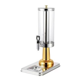 Juice Dispenser Manufacturer - OEM 3-6L Stainless Steel Beverage 2 Tanks Hot Cold