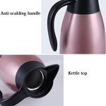 Thermal Coffee Carafe Factory - OEM Stainless Steel Food Grade Vacuum Insulation