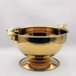 Wine Holder Factory - OEM Stainless Steel European Style Red Wine Barrel for Bar