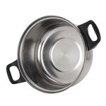 Cookware Set Factory - OEM Hot Selling Stainless Steel 12pcs with Black Bakelite