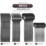 Cutlery Set Manufacturer - OEM High Quality Stainless Steel 48pcs Wedding Party