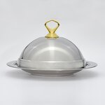 Stainless Steel Tray Factory - OEM Wholesale Luxury with Dome Cover