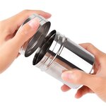 Salt Pepper Shakers Factory - OEM Stainless Steel Barbecue Spice Bottle