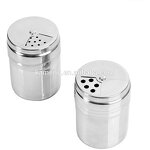 Spice Bottle Manufacturer - OEM Stainless Steel Barbecue Salt Pepper Shakers
