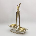 Multifunctional Storage Tool Manufacturer - OEM Upright Soup Ladle Holder Stainless Steel Rest