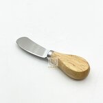 Cheese Tools Set Factory - OEM Hot Selling Stainless Steel Fork Spatula Bamboo Handle