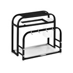 Kitchen Utensil Rack Factory - OEM Hot Selling Stainless Steel Knife Fork Display Racks