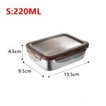 Sealing Food Container Manufacturer - OEM Hot Sale Stainless Steel Leakproof Nested Insulated