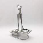 Spoon Rest Rack Manufacturer - OEM Practical Stainless Steel Soup Ladle Colander Holder