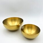 Gold Salad Bowl Manufacturer - OEM Hot Selling Stainless Steel Korea Mixing Serving