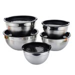 Stackable Mixing Bowls Manufacturer - OEM Hotsale Stainless Steel with Lids Catering