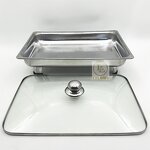 Chafing Dish Manufacturer - OEM Wholesale Big Size 4L Stainless Steel Buffet Equipment