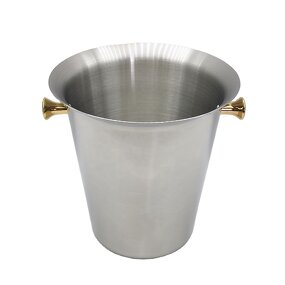Champagne Bucket Factory - OEM Stainless Steel with Double Ear Luxury Outdoor