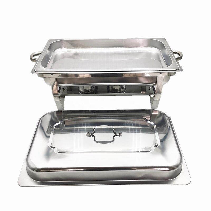 Chafing Dish Set Factory - OEM Hot Sale Stainless Steel Economy Foldable Buffet