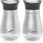 Spice Bottle Manufacturer - OEM Stainless Steel Barbecue Salt Pepper Shakers