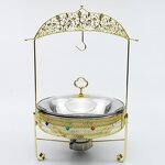 Chafing Dish Factory - OEM New Arrival Stainless Steel Luxury with Glass Lid