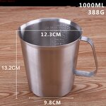 Measuring Cup Factory - OEM Hot Sale Stainless Steel Milk Frothing Pitcher with Marking