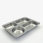 Divided Plates Manufacturer - OEM High Quality Stainless Steel for Adults Kids