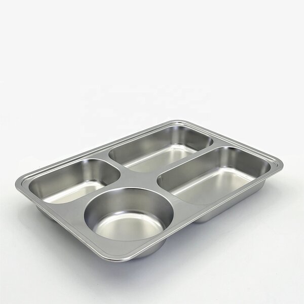 Divided Plates Manufacturer - OEM High Quality Stainless Steel for Adults Kids