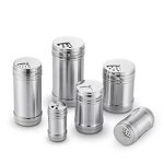 Salt Pepper Shakers Factory - OEM Stainless Steel Barbecue Spice Bottle
