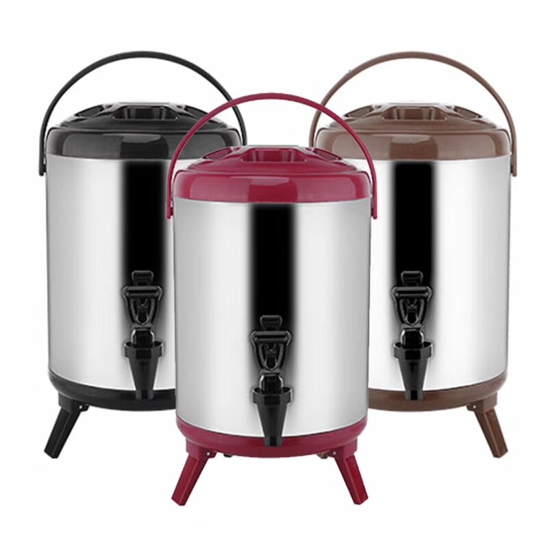 Heat Preservation Bucket Manufacturer - OEM Hot Selling Stainless Steel 201 Thermos Milk Tea