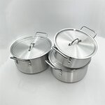 Aluminium Cookware Set Manufacturer - OEM New Arrival 7 Pcs Different Weight Cooking Pot