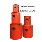 Insulated Thermal Barrel Factory - OEM High Quality Stainless Steel Storage Box Set