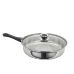 Cookware Set Factory - OEM Hot Selling Stainless Steel 12pcs with Black Bakelite