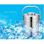 Vacuum Lunch Box Manufacturer - OEM High Quality Double Layer 1.8-2.0L Food Container