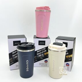 Coffee Mug Manufacturer - OEM Stainless Steel with Temperature Display Lid 510ml