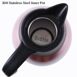 Thermos Flask Factory - OEM Stainless Steel 1.5-2L Large Capacity Vacuum Kettle