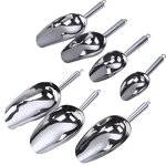 Coffee Scoop Manufacturer - OEM High Quality Mirror Polish Stainless Steel with Hook