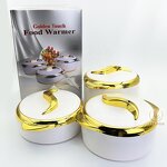 Insulated Hot Pot Set Factory - OEM Luxury Home Use 3 Pcs Set Stainless Steel