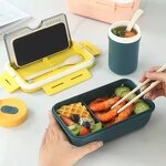School Bento Box Factory - OEM High Quality Portable with Tableware for Children