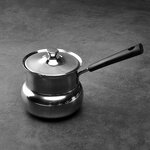 Turkish Milk Warmer Manufacturer - OEM Hot Selling Stainless Steel Mirror Polish Coffee Pot