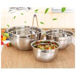 Stackable Mixing Bowls Manufacturer - OEM Hotsale Stainless Steel with Lids Catering