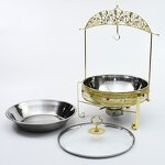 Chafing Dish Factory - OEM New Arrival Stainless Steel Luxury with Glass Lid