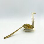 Soup Serving Spoons Set Factory - OEM Hot Selling Stainless Steel with Plate Buffet