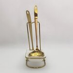 Multifunctional Storage Tool Manufacturer - OEM Upright Soup Ladle Holder Stainless Steel Rest