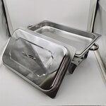 Chafing Dish Set Factory - OEM 6 Packs 8 Quart Stainless Steel Folding Chafer