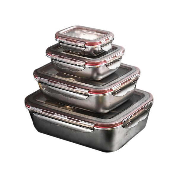 Sealing Food Container Manufacturer - OEM Hot Sale Stainless Steel Leakproof Nested Insulated
