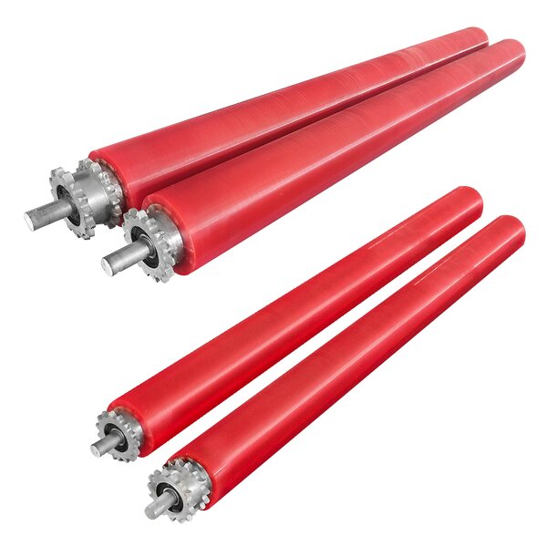 Conveyor Rubber Roller Factory - OEM/ODM Custom High Quality PU Coated Wear-Resistant Model