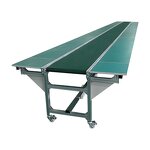 Incline Belt Conveyor System Factory - OEM/ODM Custom Adjustable Speed PVC PU Green Rubber